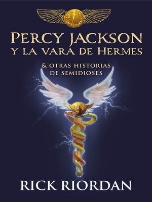 cover image of Percy Jackson y la vara de Hermes
